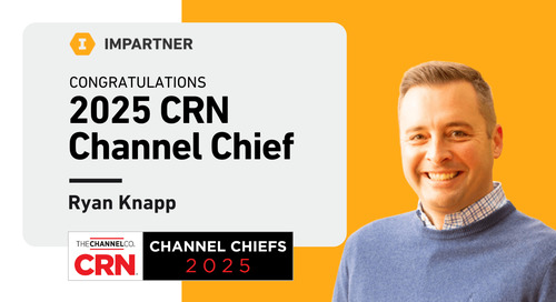 Impartner's Ryan Knapp Honored as a 2025 CRN® Channel Chief 